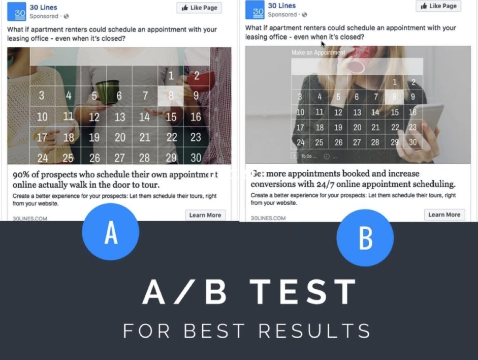 reachbyrentcafe's tweet photo. On today's #aptweb, @KrisFickert of @30lines suggests A/B testing all digital ads to clarify your call to action &amp; optimize smaller budgets. #digitalmarketing https://t.co/RLlbNLGx6k