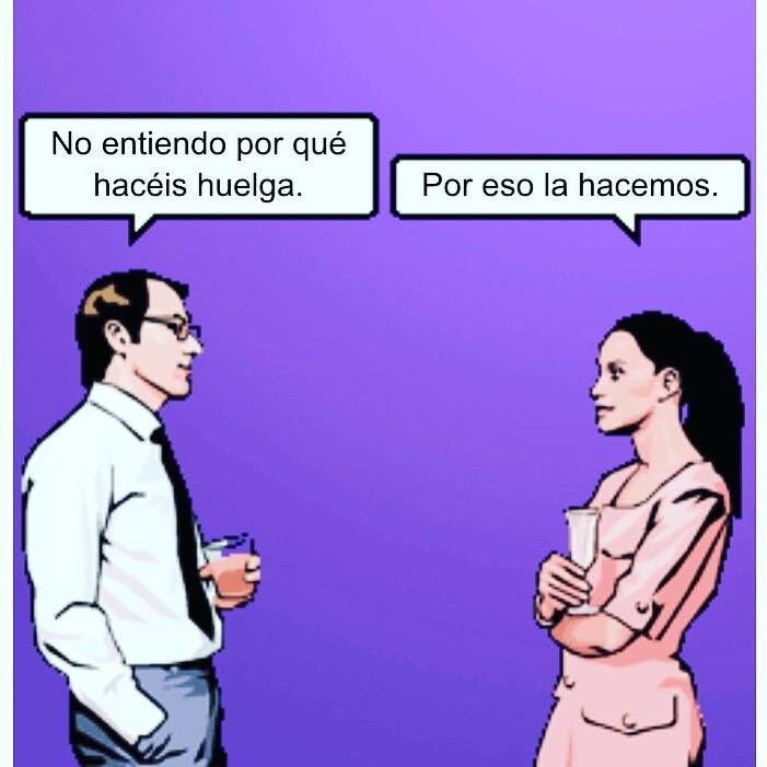 #Huelga8deMarzo #DiaDeLaMujer #DiaInternacionalDeLaMujer #PorNuestrosDerechos #TodasIguales #MujeresUnidasJamasSeranVencidas #NadiePuedeFaltar #CntEnLaLucha #YoMañanaParo24h
