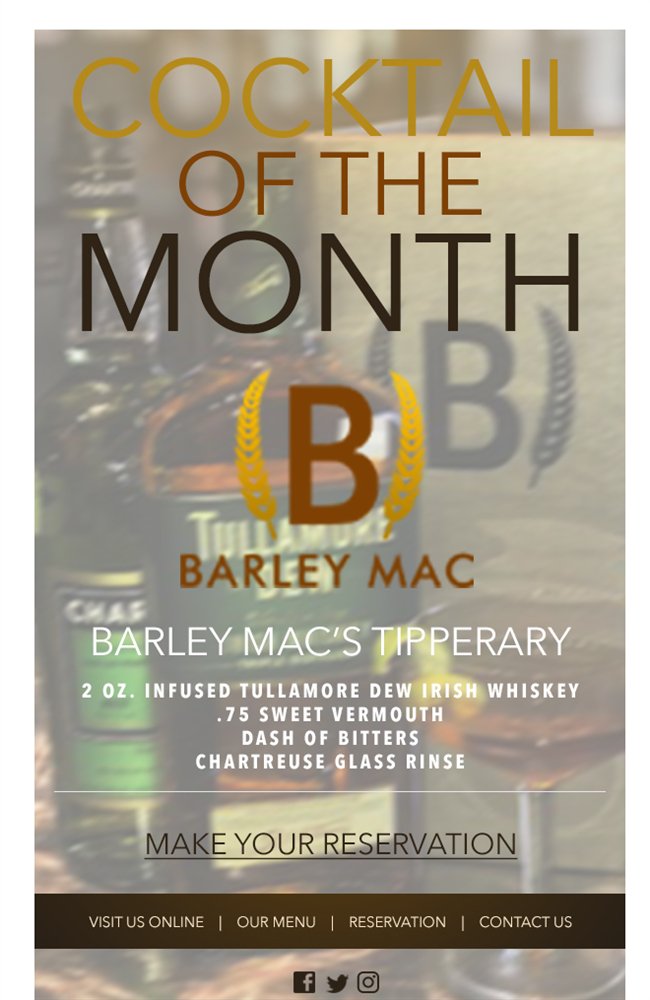March Cocktail Of The Month Has Arrived bit.ly/2oPyit1