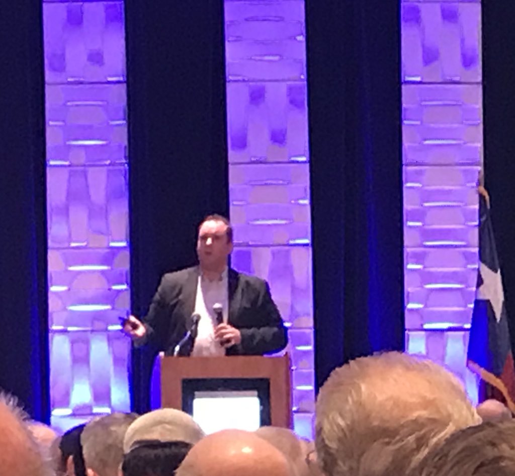 JessicaDBaker's tweet photo. @JeffLindner1 describes #HurricaneHarvey impact on Harris County.
53,000 calls to 911 in 15 hours
13 of 22 watersheds reached record flood levels
#TFMAattheBay #2018TFMA https://t.co/27h7xUcHKS