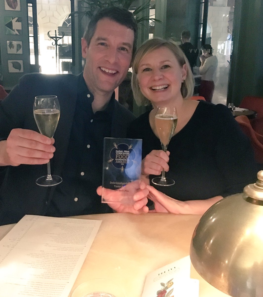 Fantastic evening @Garbutt_Elliott  #gefoodawards . Winners of the 2018 deliciouslyorkshire taste award. <a href="/local_food/">Deliciously Yorkshire</a> <a href="/yorkracecourse/">York Racecourse</a>