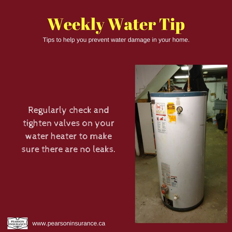 Weekly water tip #8!  Protect your home from water damage with these helpful tips.  Looking for more information?  Check out our website at pearsoninsurance.ca   #preventwaterdamage