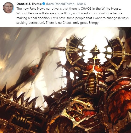Mothmandraw's tweet photo. TRUMP YOU HERETIC STOP TRYING TO HIDE THE WARP DAEMONS YOU SUMMONED https://t.co/7rFCZIdjuO