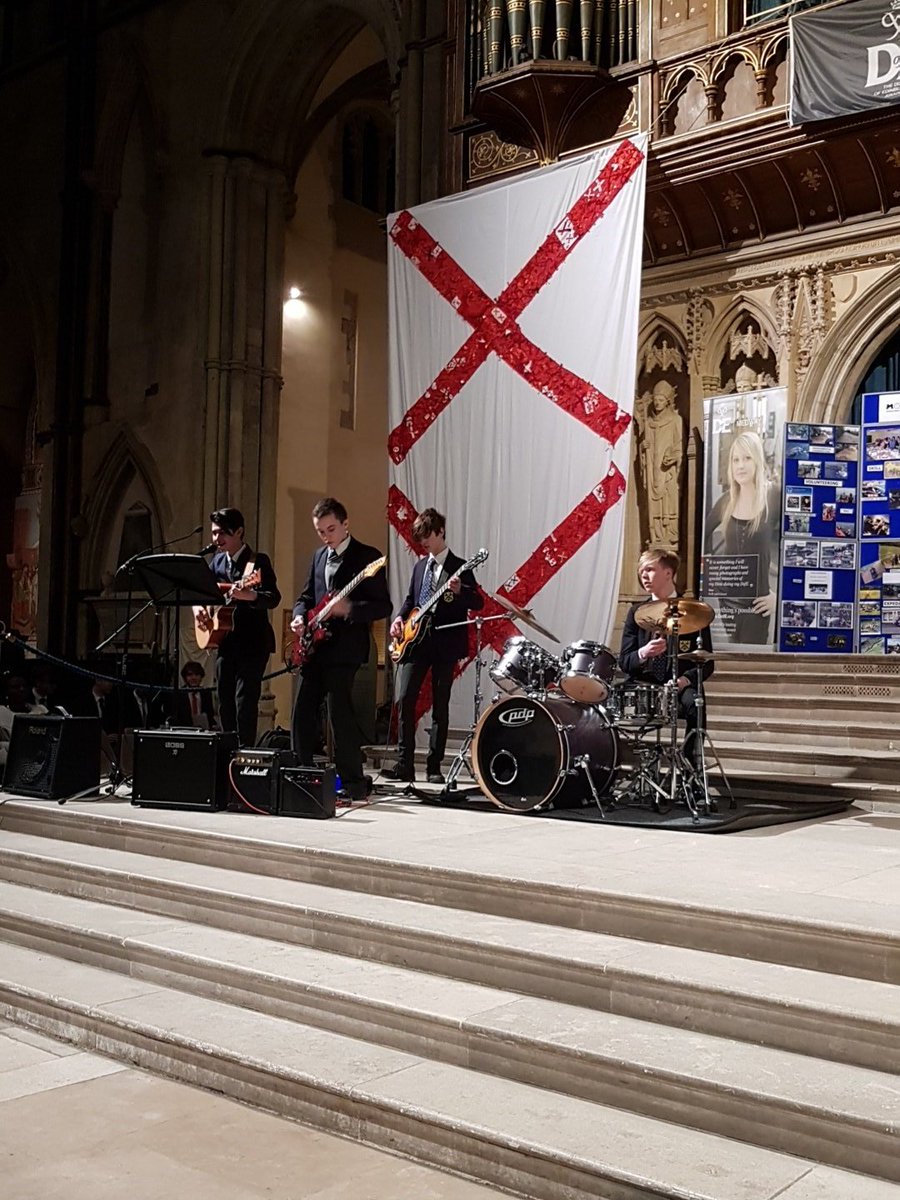 1st presentation evening at Rochester Cathedral underway over 200 young people receiving their award this evening