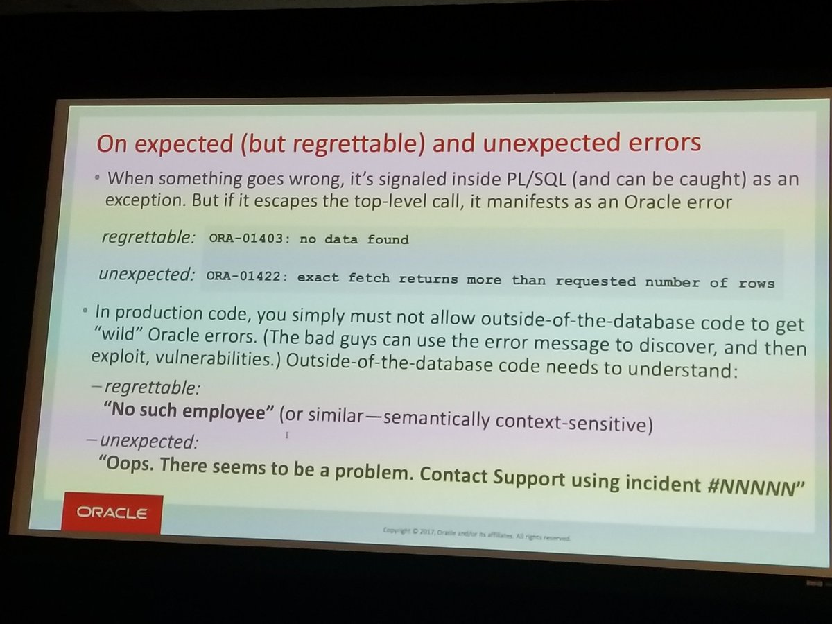 jolliffe's tweet image. #thickdb best practices @BrynLite at #hotsym18