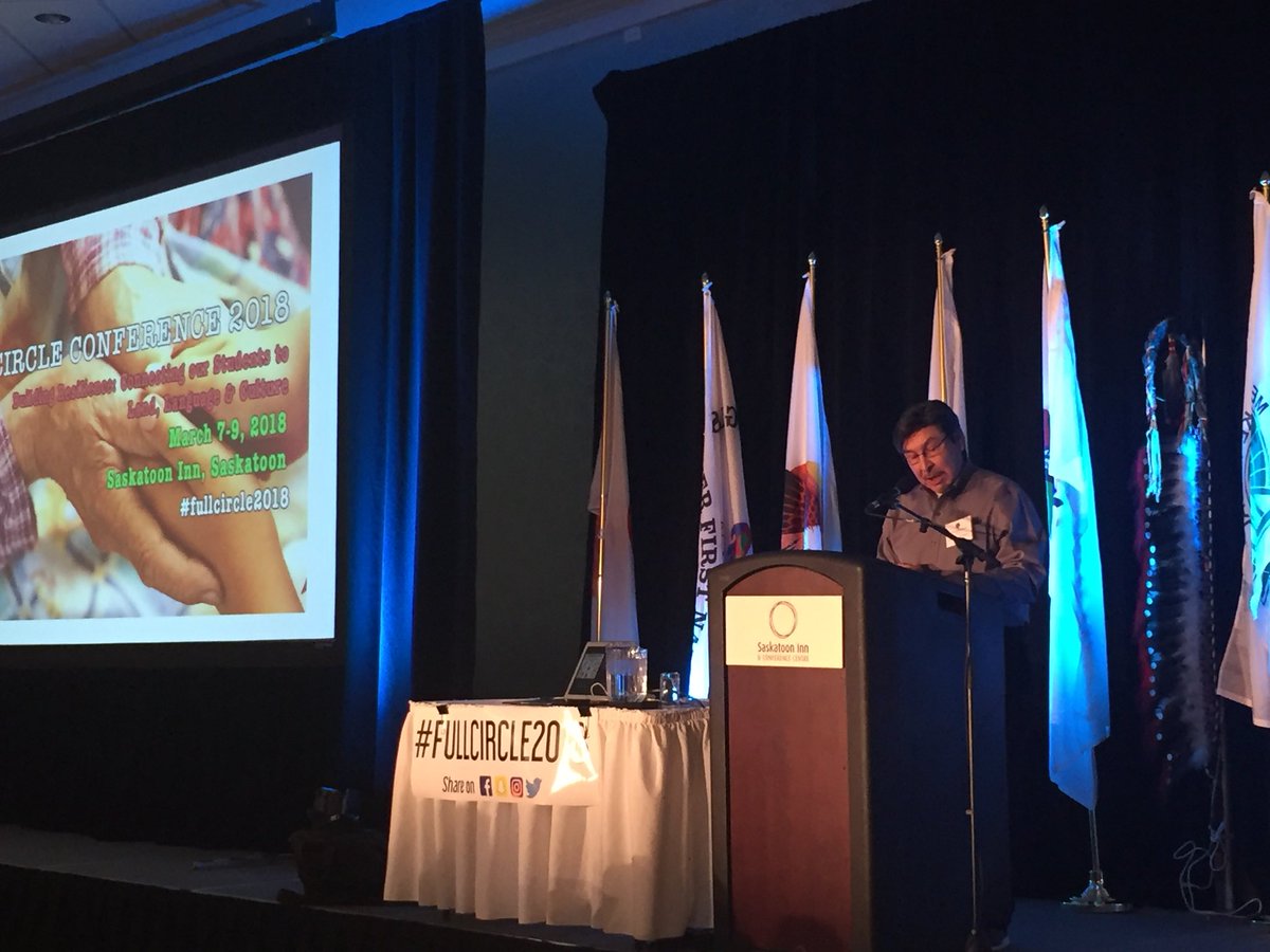 tanisdc's tweet photo. Tribal Chief Eric Sylvestre Opening Remarks #FullCircle2018 https://t.co/6KdZu3ngur