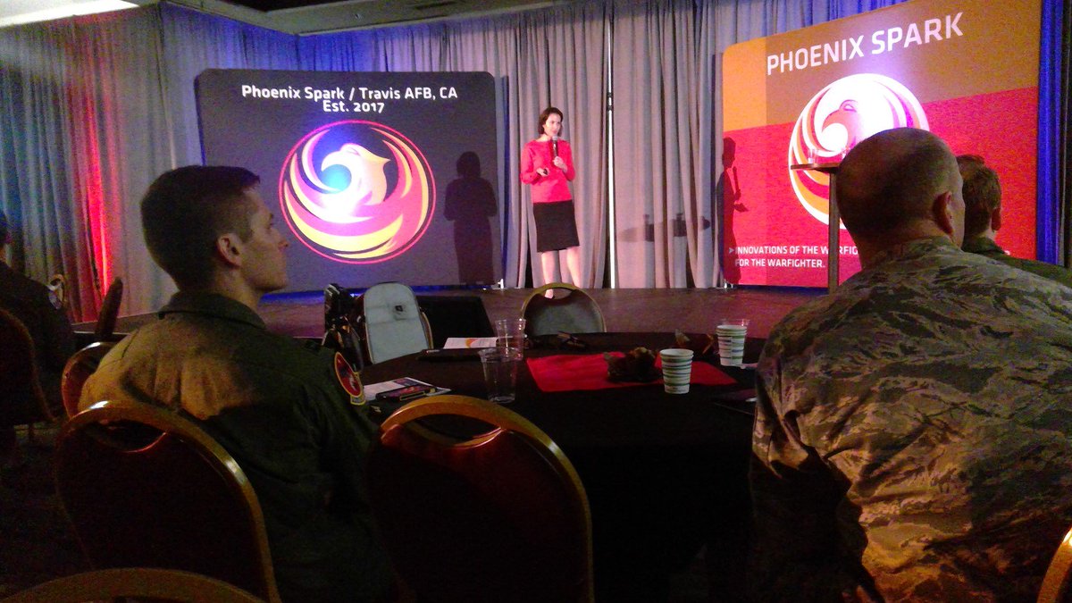 this2shallpas48's tweet image. @BMNTpartners 's Jackie Space talking @Hacking4Defense at @Travis60AMW #SparkSummit2018