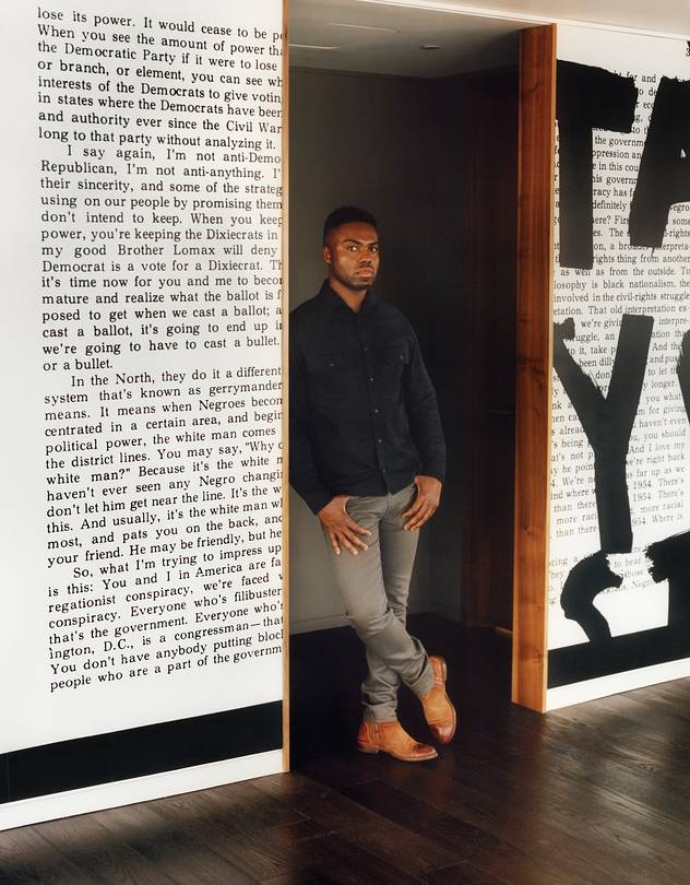 mitlistarts's tweet photo. “His work has beauty, power and raw energy.” says Powell Jobs in the @WSJ of #ListArtist #AdamPendleton.
Read more about Pendleton's expansive work here: https://t.co/9g47AsW29q https://t.co/YeydLLcSlk