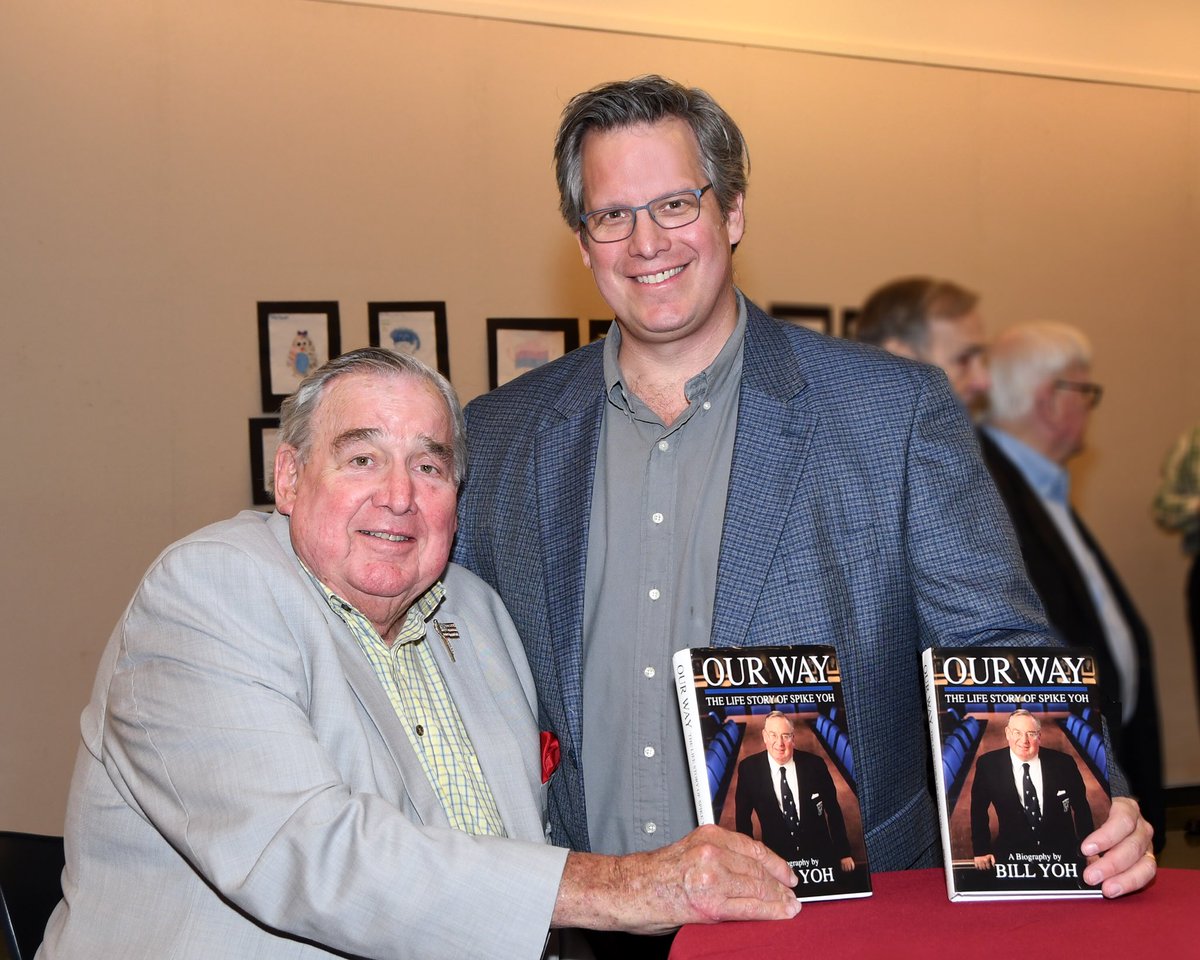 authorbillyoh's tweet photo. On back-to-back nights, Spike and I spoke with 250 people from 15 countries across four continents about “Our Way.” Universe Business and life lessons! #ourway @CampdenWealth @CampdenFB  @HaverfordSchool https://t.co/onWRG5sdiI