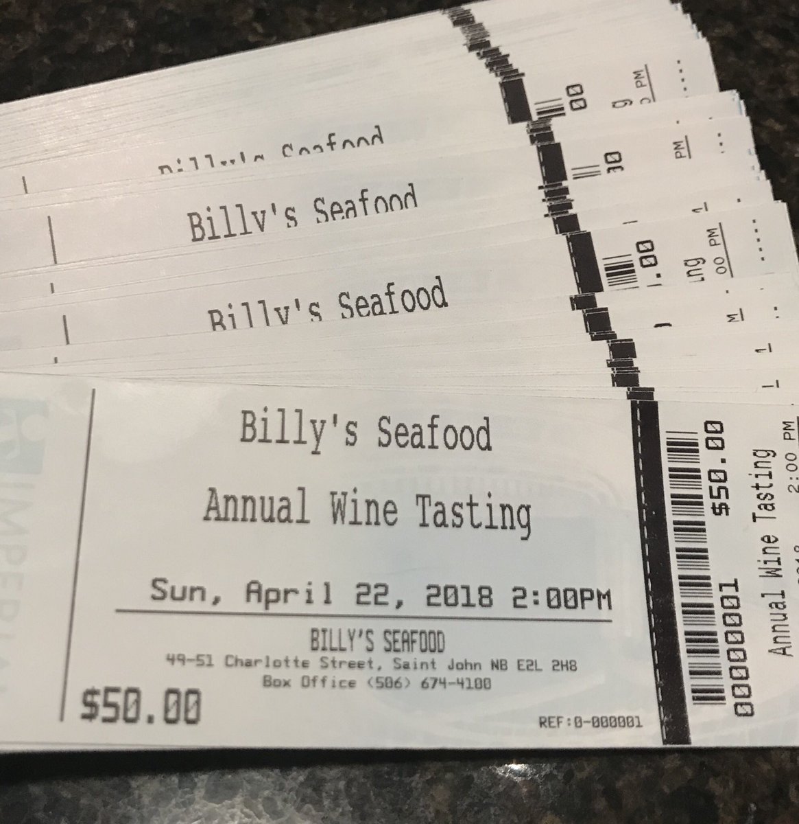 Tickets now on sale for our Annual Wine Tasting &amp; Food Event Accompanied by Live Music. Sells out quickly. $50 per person Sunday April 22nd at 2:00pm. Must pick up tickets at our Fish Market 10am to 4pm no tickets sold at the door. #livelifeuptown #lovelifeuptown #springsintheair