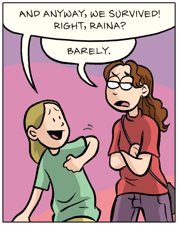 GraphixBooks's tweet photo. Like most siblings, sisters Raina and Amara definitely have a dynamic relationship! #GraphixDynamicDuos @goraina @Scholastic https://t.co/AHCczWxSeB