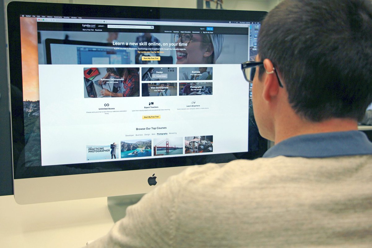 BrockUniversity's tweet photo. #BrockU students, faculty and staff now have unlimited access to https://t.co/z8v6e33TvB, a leading online, self-paced learning platform. https://t.co/9vJBZcnefz https://t.co/Ip08bFlyxh