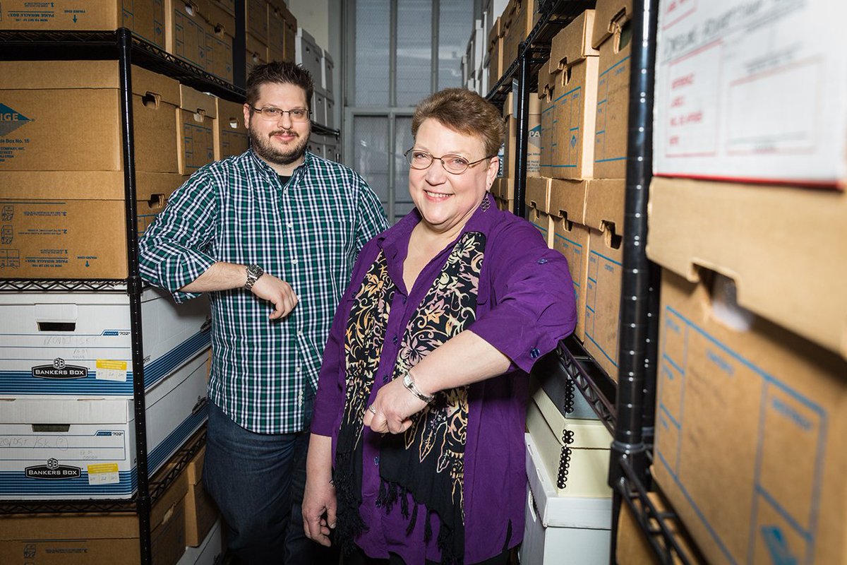 ColumbiaChi's tweet photo. From a stack of old boxes in a corner of the @LibraryTweet, to over 50 million digitally-catalogued items, the @CCCArchives are preserving and documenting the rich history of Columbia. https://t.co/RUTchZ3fDD https://t.co/M7bQIWTBNW
