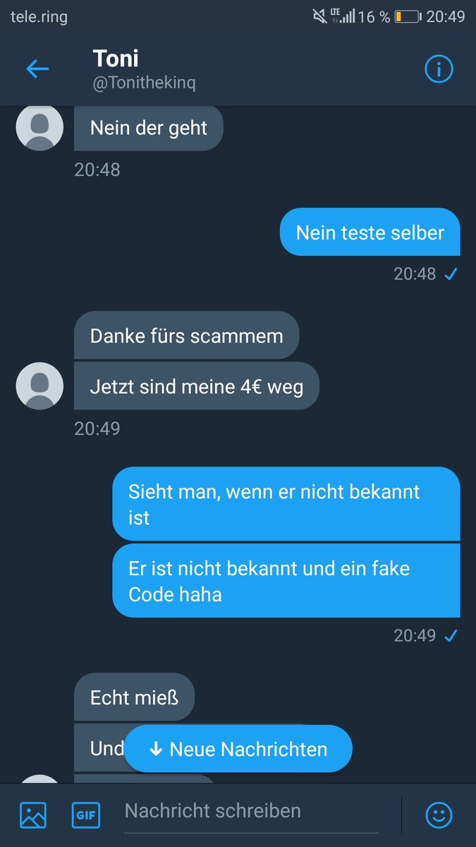 _LeLexo_'s tweet photo. @Tonithekinq scammt

Beweise: https://t.co/xfmAxt3Yf7