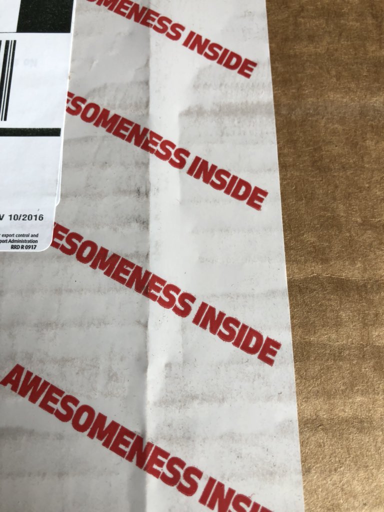 Awesomeness Affirmation #14 - Coincidence? Look what was on my package that arrived today!