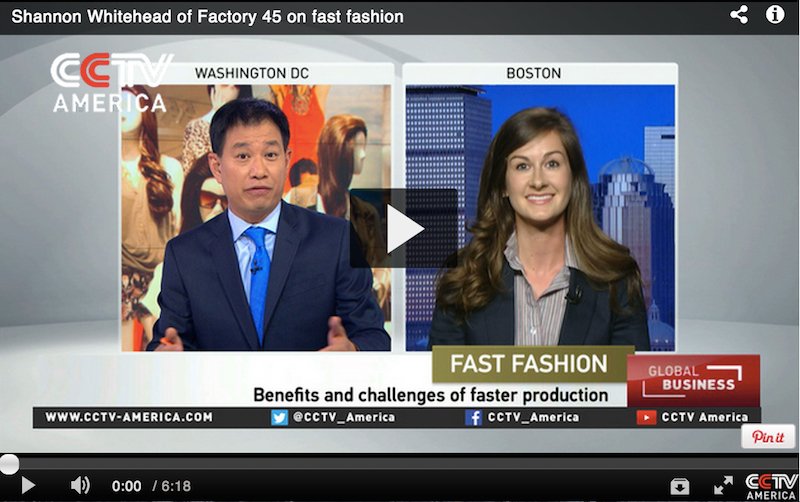 How I Ended Up on Live Television Last Night, Talking about Fast Fashion bit.ly/1MkNP9E #fastfashion