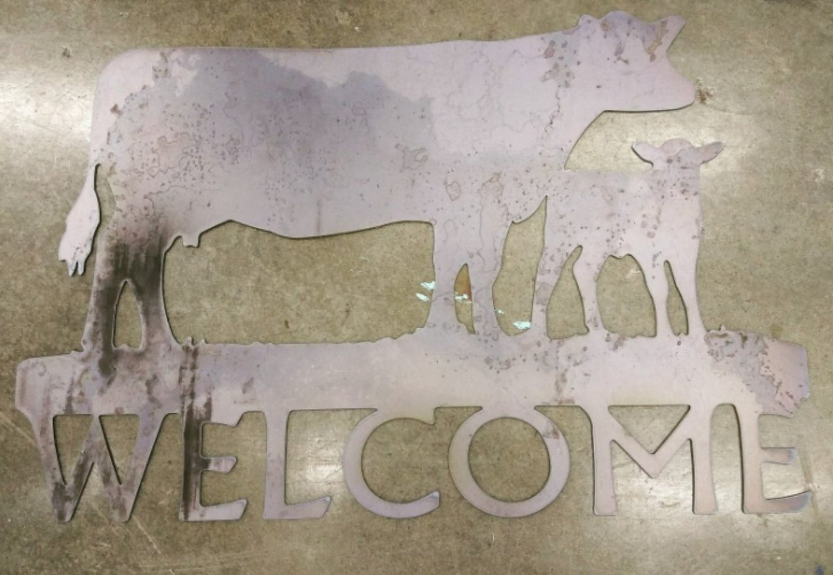 SentreCutSigns's tweet image. Easter baskets and candy are traditional, but a custom metal sign would be the perfect gift for your loved ones this spring. Orders placed this week are guaranteed to be finished before Easter!🐣🐇