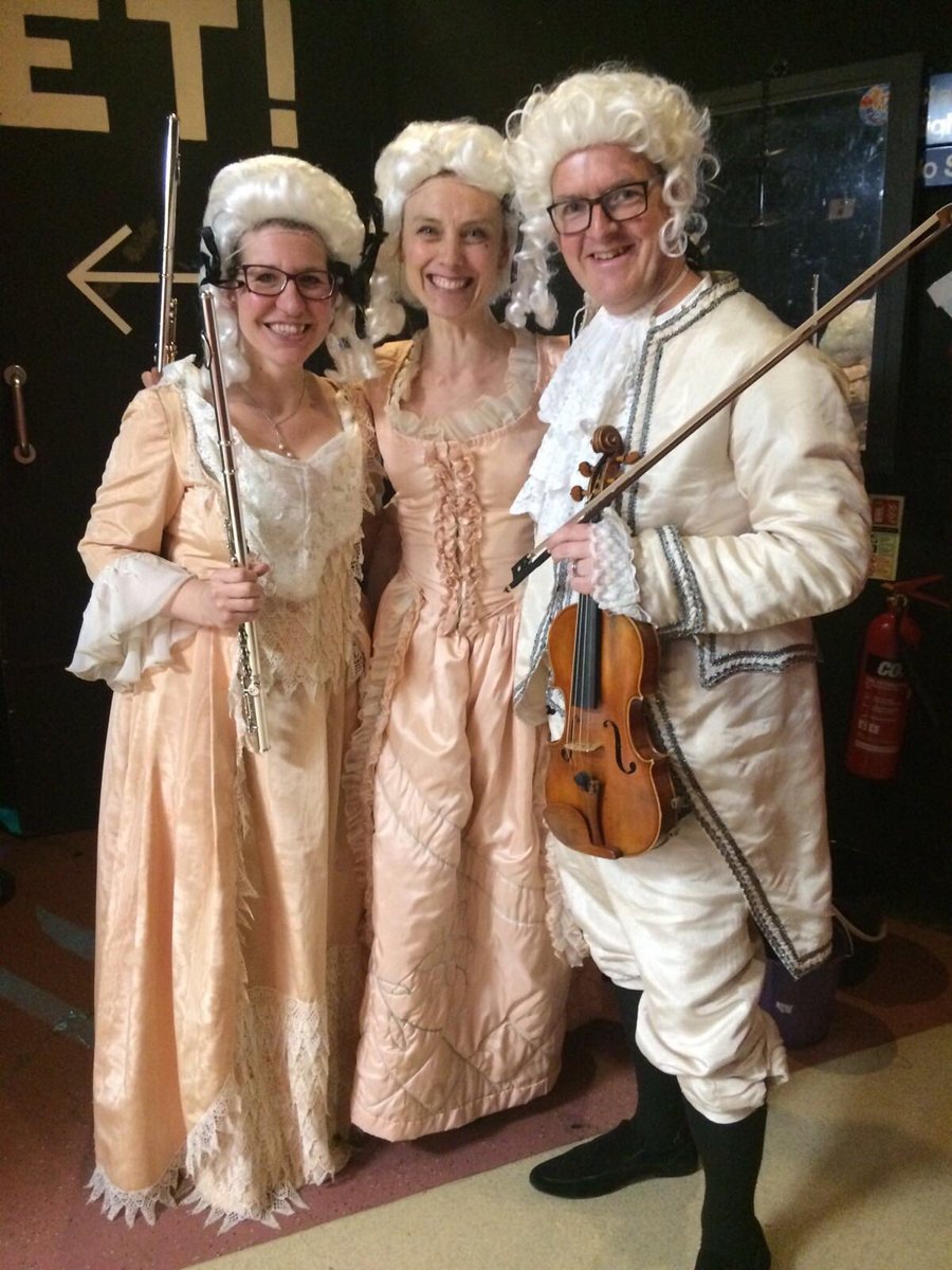 frasercontra's tweet photo. Funny concert moment today...
Middle of playing bit of Brandenburg 4 as part of #OLSoundAround (see pic ), and small child SHOUTS :
I NEED A WEE!!! 😂 https://t.co/cxHtBjZfMv