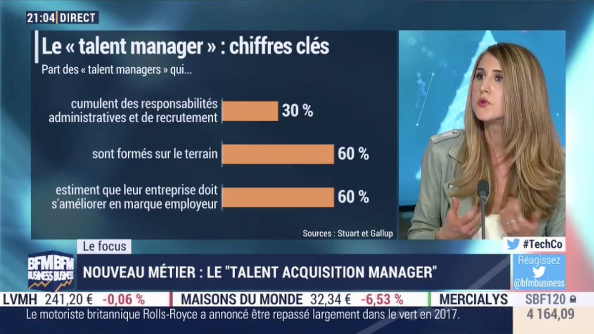 .@alexndrabrun : "La création du poste de Talent Acquisition en #startup est une conséquence directe de la guerre des talents." #TechCo #TalentAcquisition #Recrutement
