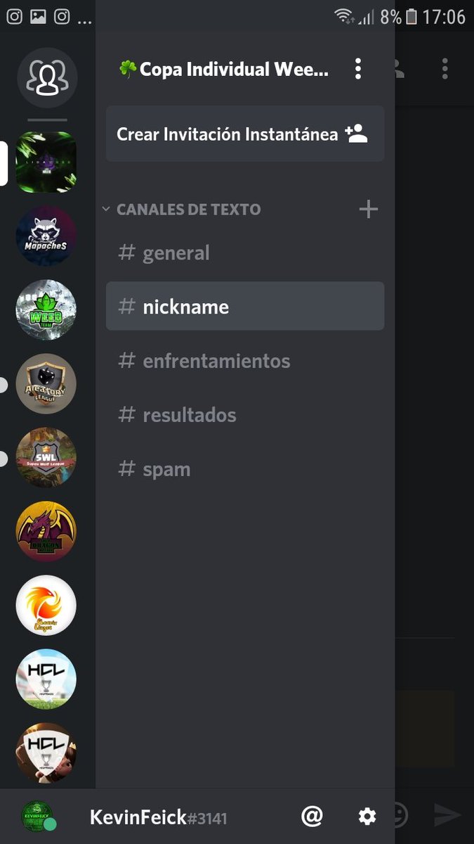 YA ESTA EL DISCORD DE LA COPA INDIVIDUAL!
PEDIR POR PRIVADO EL SERVER!
ALGUNOS DE LOS PARTICIPANTES SE ELIMINARÁN POR DIFERENTES CUESTIONES Y AHY ENTRARAN LOS QUE ESTAN AUN ESPERANDO ,SUERTE Y RAPIDO AL MD!
