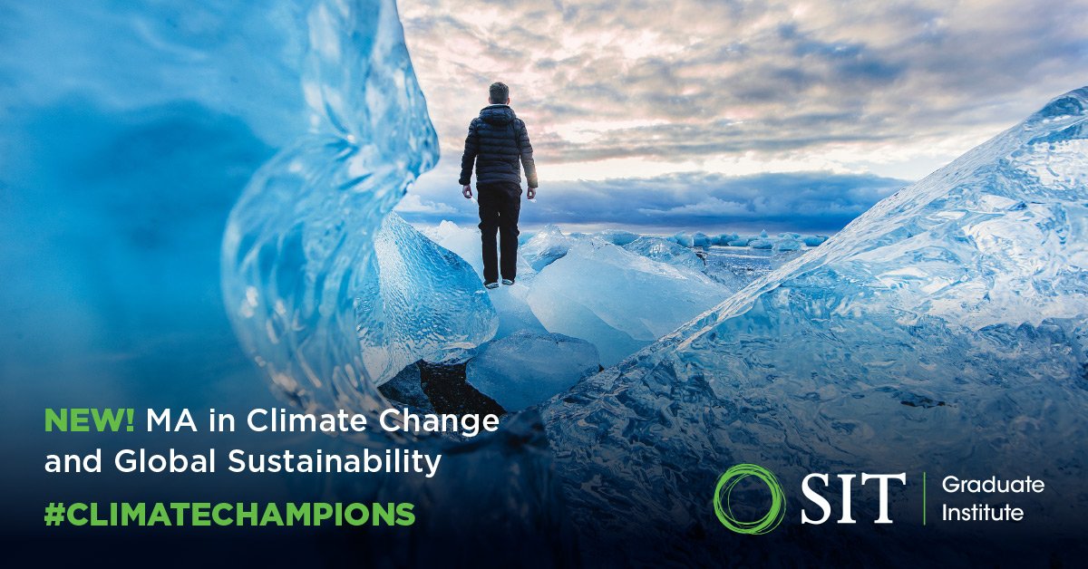 sit_edu's tweet photo. We are excited to announce our new MA in Climate Change and Global Sustainability! Starting this September, get on-the-ground training in sustainable climate action in Iceland and Zanzibar. #climatechampions

https://t.co/1CW27JNUv6 https://t.co/KAD6htRpWQ