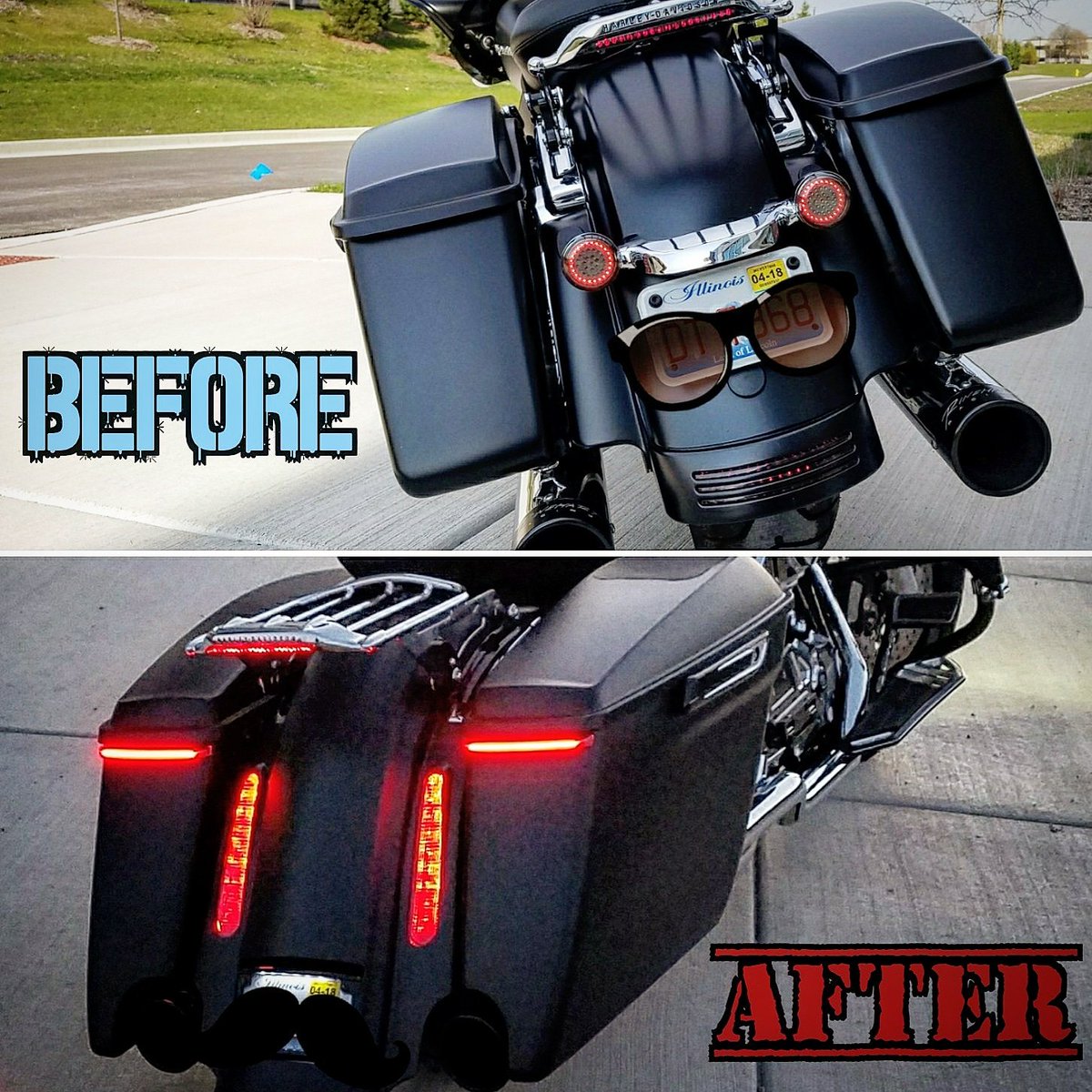 TeAjAeoNe's tweet photo. Needed a change #nastyhog #nastyhogcycles #performancmachine #customdynamics #extendedbags #rinehart #roadglidenation #roadglideobsession #roadglide5150 #roadglidecustom #sharemyharley #beyourselfharley #shareyourharley #harleydavidson #roadglidedenim #denimroadglide https://t.co/afVGptpulA