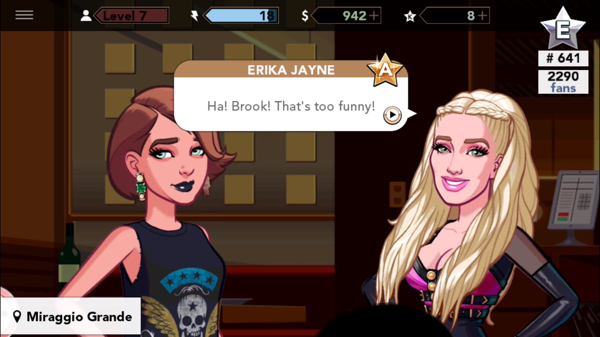 brookgoin's tweet photo. I officially found @erikajayne on the game! #movingonup #addicted #KimKardashianGame https://t.co/7ebwpL5qH8