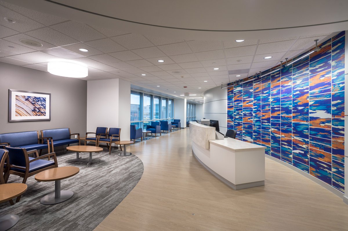BSAbydesign's tweet photo. Take a look at @IU_Health's new Precision Genomics Program at the IU Health Simon Cancer Center! 

BSA provided Architecture, Interior Design, Mechanical, Electrical, and Plumbing services for this project. 

https://t.co/kQEZh4VieC https://t.co/361RkeBVn8