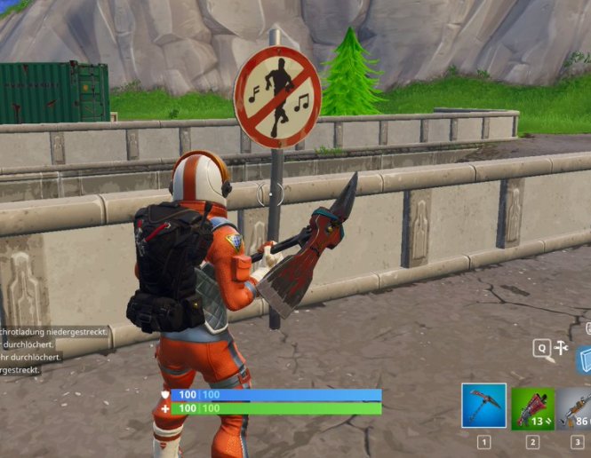 TANZVERBOTcf's tweet photo. Fortnite will mich einfach. https://t.co/8cAfteQstj