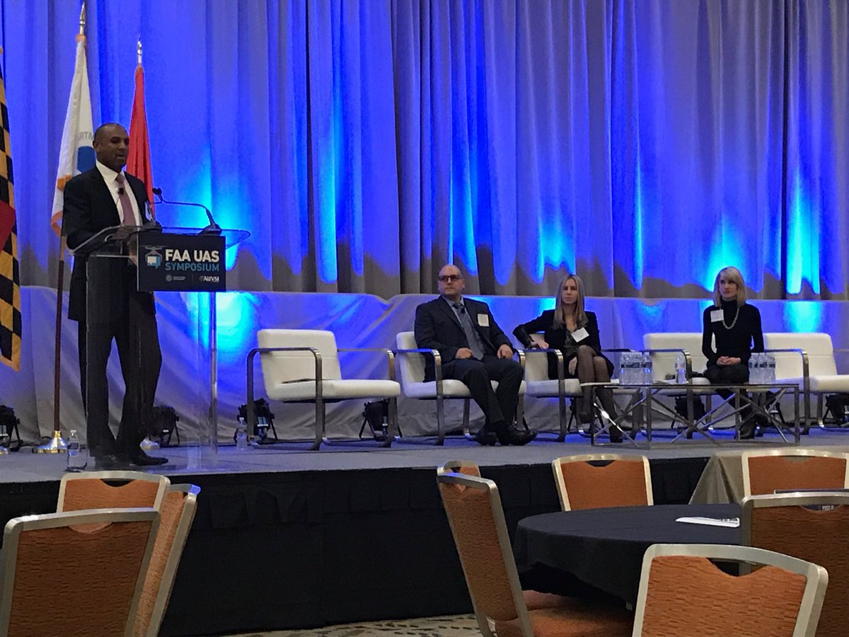 CNN_AIR's tweet photo. CNN’s Emily Avant - so critical to our successes - part of the “waiver” panel at the FAA symposium #uas2018 https://t.co/xw6djDSVae