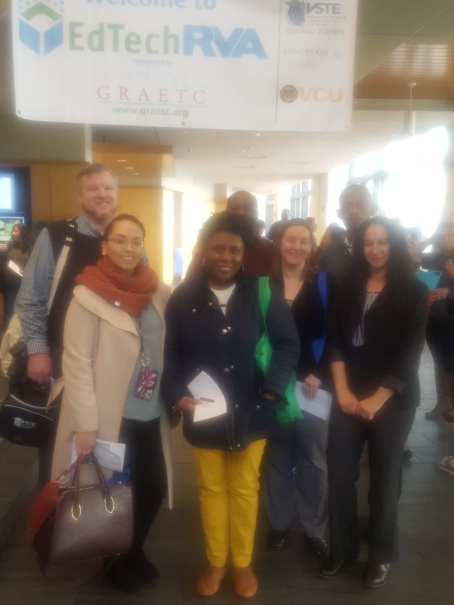 MrSmith1016's tweet photo. Panthers at the EdTechRVA2018!
#LearningByDoing https://t.co/mQDy9EvgCh