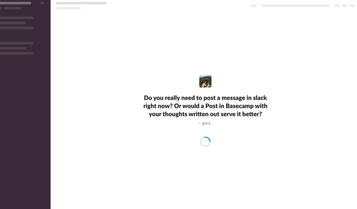 Basecamp vs slack Basecamp vs slack