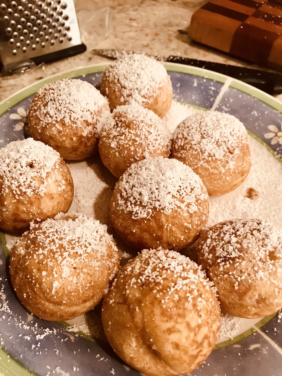 DoctorRichey's tweet photo. The “glomeruli” of food. Danish aebleskivers. #pathfood #pathart. There’s plenty to share! https://t.co/l0on4BV2LL