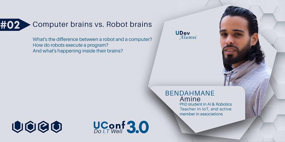 UDevCommunity's tweet photo. @AmineHorseman will be present again in UConf !
#MeetTheTeam #UConf3 #UDev #UDevAlumni #Horseman https://t.co/Q6kXrEeJOe