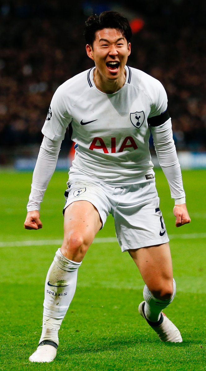 SpursOfficial's tweet photo. Yes Sonny! 🌞 🇰🇷 

#COYS https://t.co/3PzjCuS937