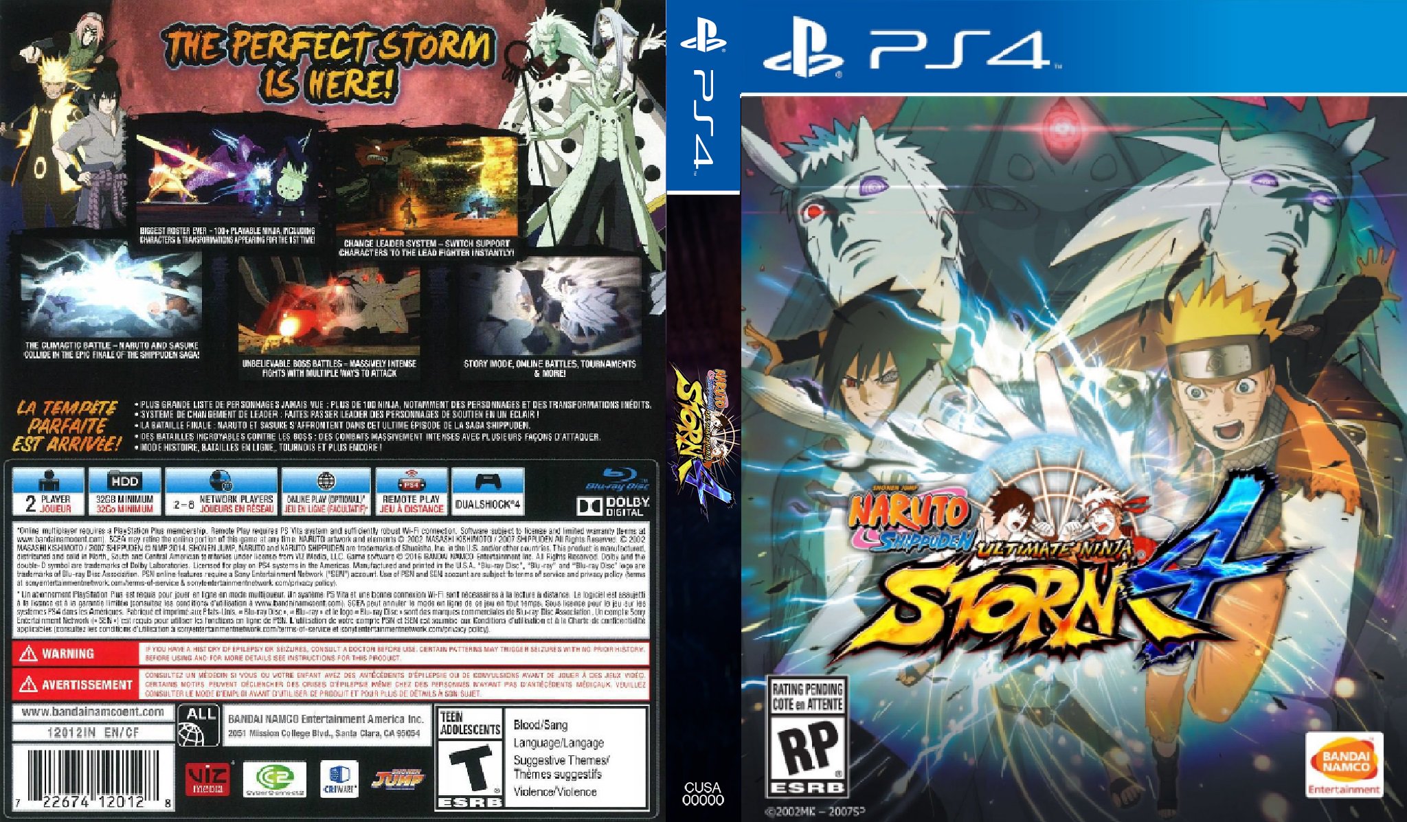 Auctor.Tv On X: "NARUTO SHIPPUDEN - Ultimate Ninja STORM 4.