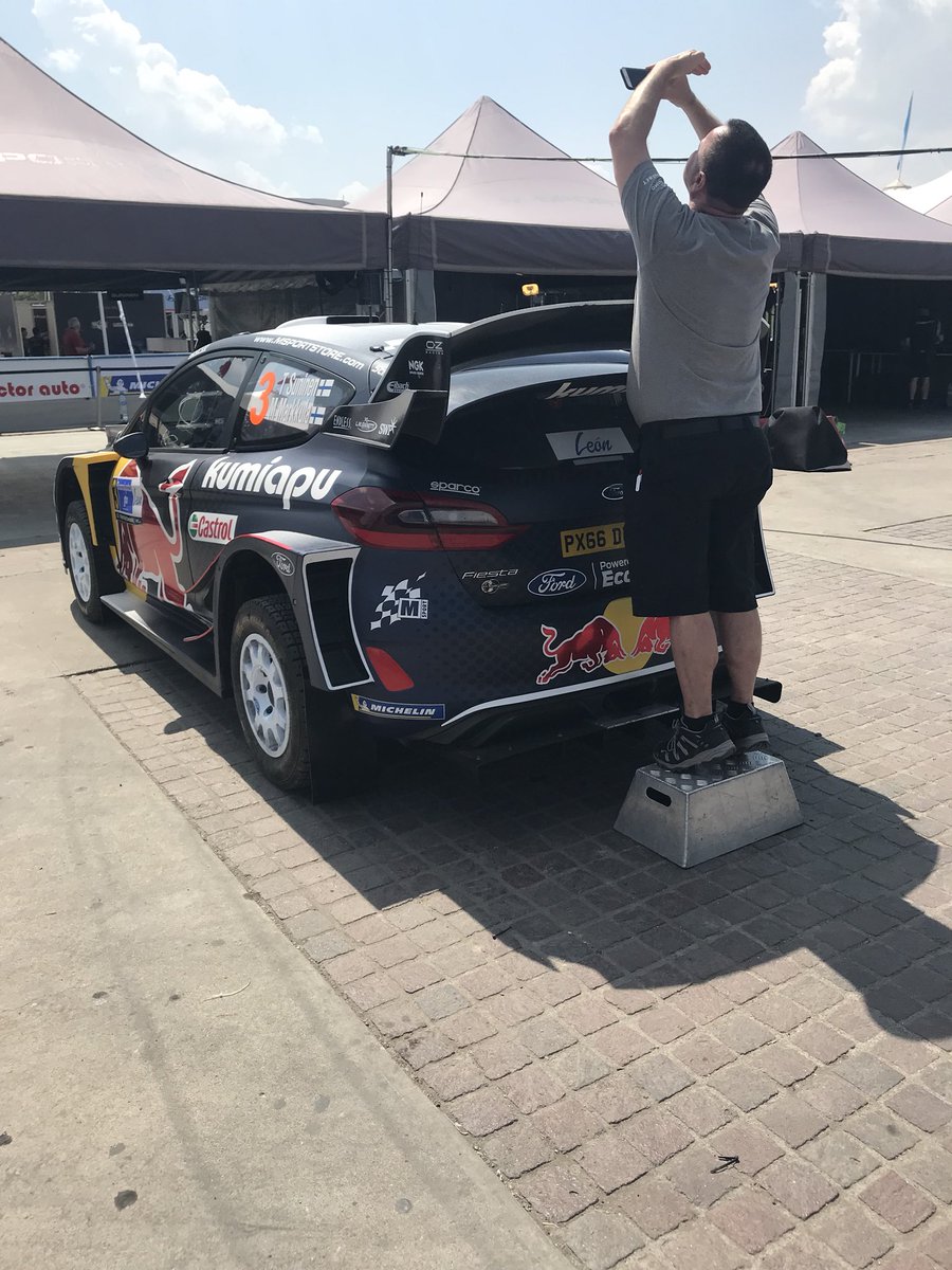 Sometimes we all need a little boost... <a href="/The_Rally_Guru/">Julian Porter</a> 😉 #CantQuiteReach #WRC #RallyMexico