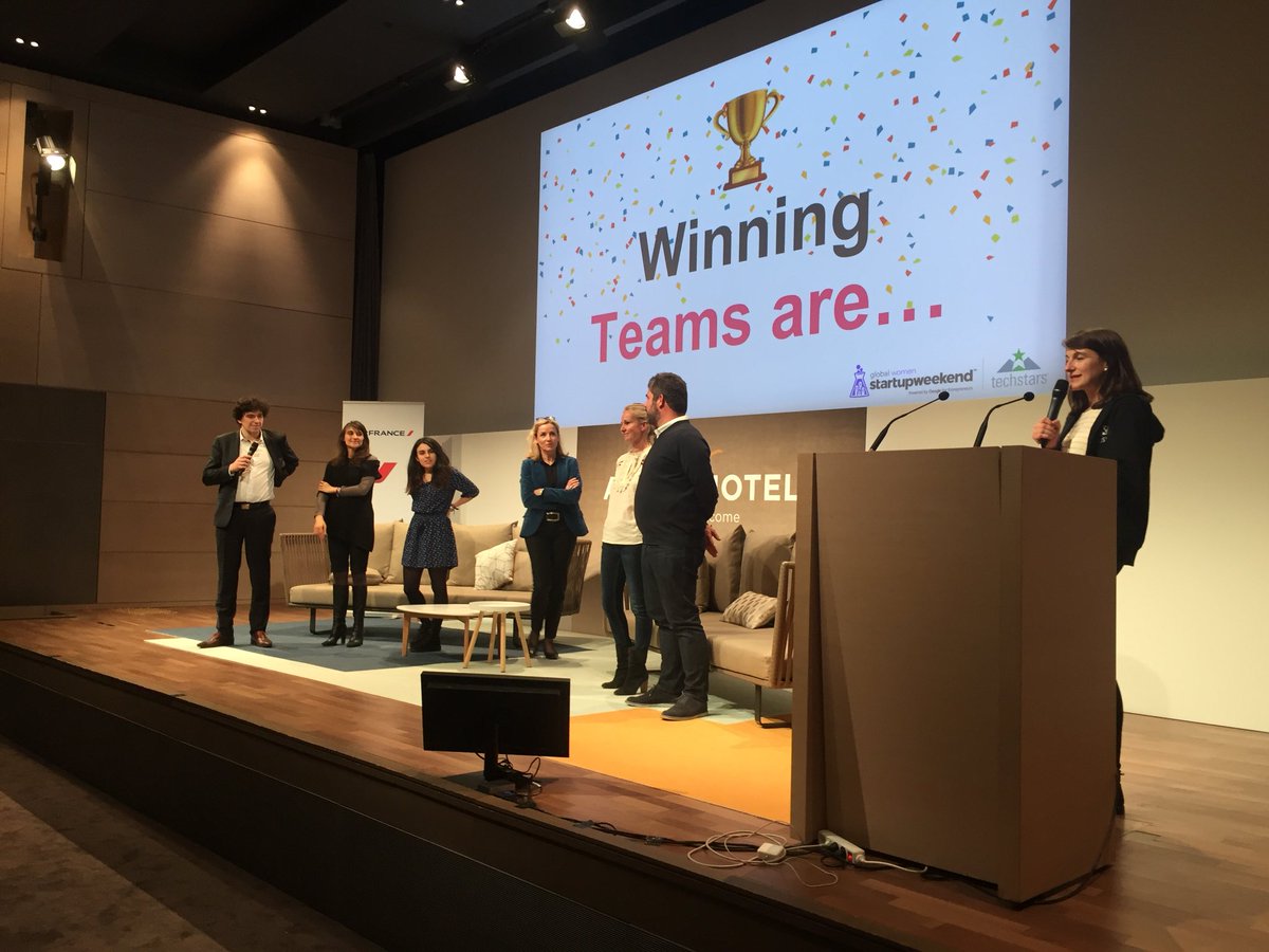 Global Startup Weekend Women Paris tweet media