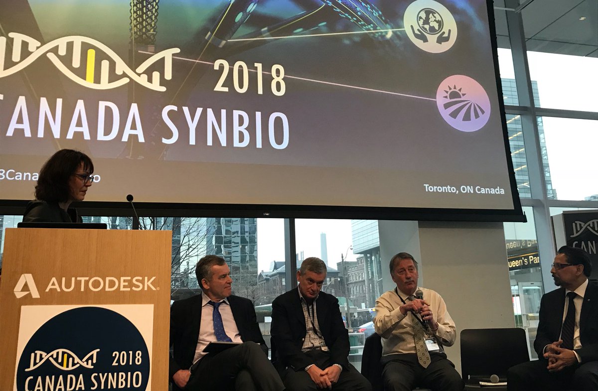 clopezcorrea's tweet photo. Funders Panel: Great way to close this amazing #SynBio conference #2018CanadaSynBio @GenomeCanada @CIHR_IRSC @SSHRC_CRSH @CRSNG_NSERC https://t.co/ePHqZcKuRT