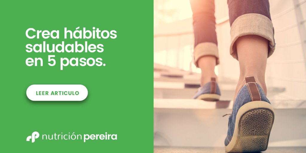 pereiranut's tweet photo. 👉 Consigue tus objetivos #objetivosalud #habitossaludables
5 Pasos para crear hábitos saludables fácilmente. ♥
https://t.co/d6ZstCT8NQ ⬅ https://t.co/0qn0cbDYVn