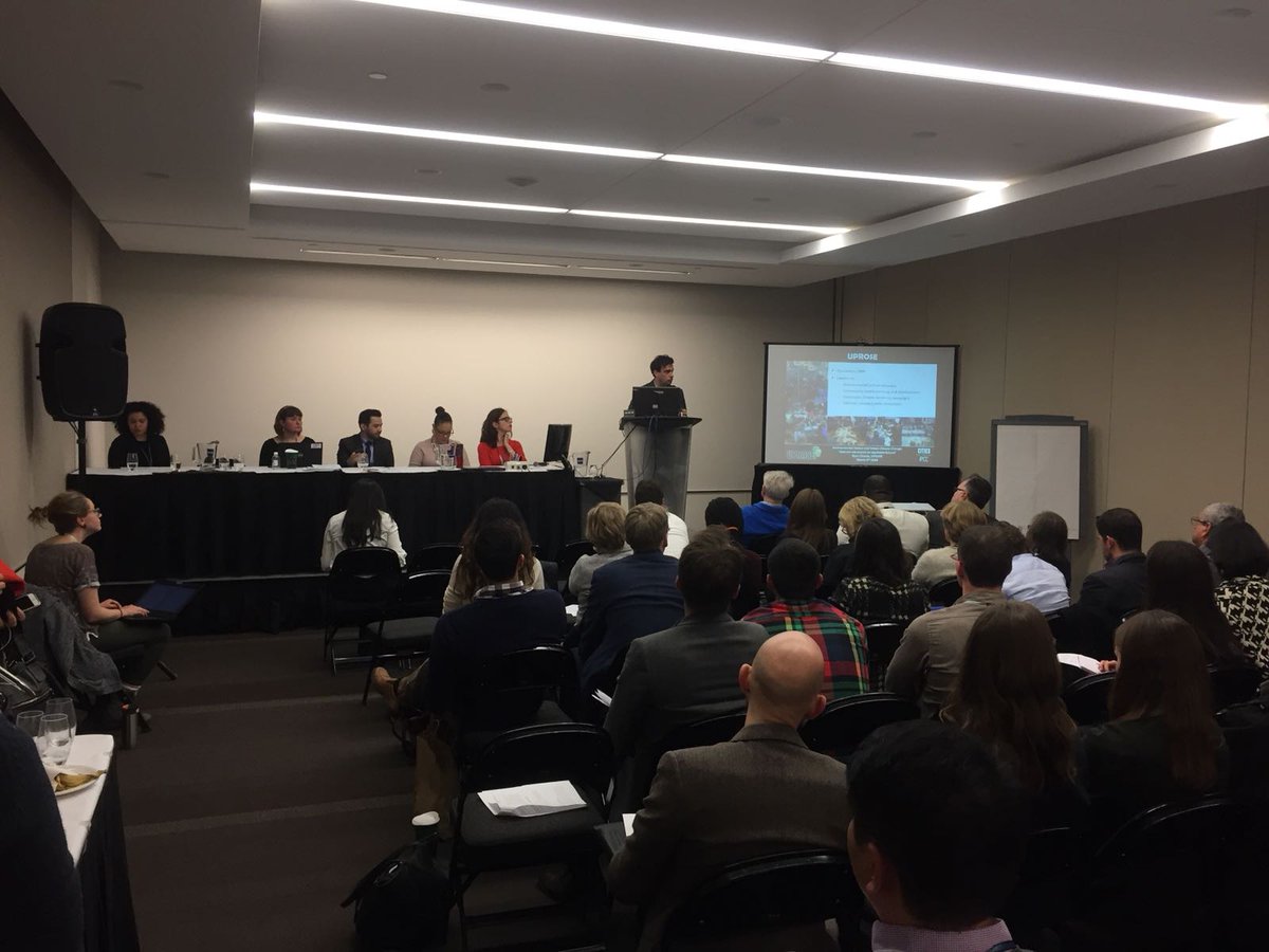 TaciturnSurfer's tweet photo. @UPROSE presenting at @Cities_IPCC panel on "Equity, environmental justice and urban climate change", urging @IPCC_CH (Intergovernmental Panel on Climate Change) to support frontline climate solutions #CitiesIPCC https://t.co/Up3ePRFoya