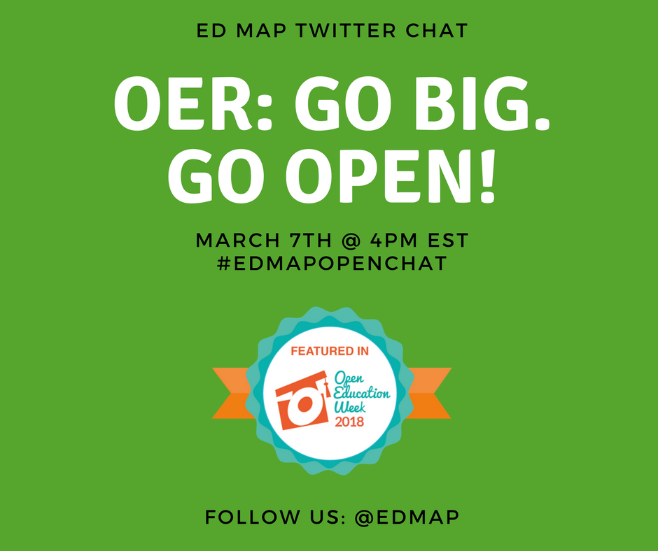 EdMap's tweet photo. Are you ready? #EdMapOpenChat starts now! https://t.co/IUXlD6Hr2k