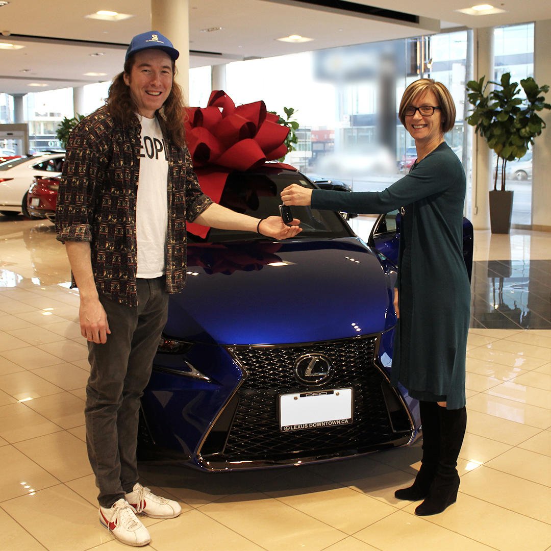 lexuscanada's tweet photo. Congratulations to Kyle R., our 2018 #Lexus IS contest winner. We hope you enjoy your new vehicle. #SeizeTheDrive https://t.co/TLRWLO97Sk