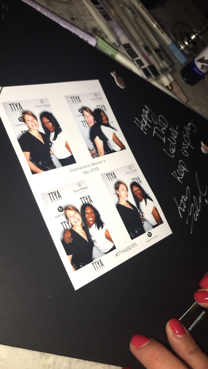 shakesdrayton's tweet photo. International women’s day has come early #ttyaxbeats #builtforbosses in a room with some phenomenal ladies. Me and the champ @TheYarnold reppin for the Olympians https://t.co/y6a6nDl44a