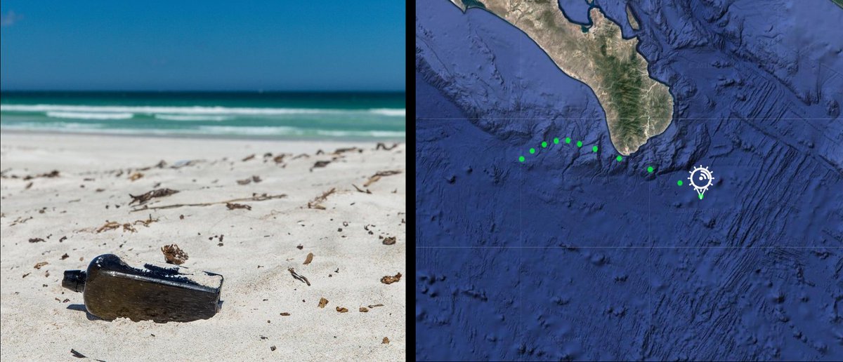 LostContact00's tweet photo. 132 years later, a #MessageinaBottle drift is forecasted by #lostinthesea https://t.co/NDBSKNjjZ9 https://t.co/RZnbu3lztl