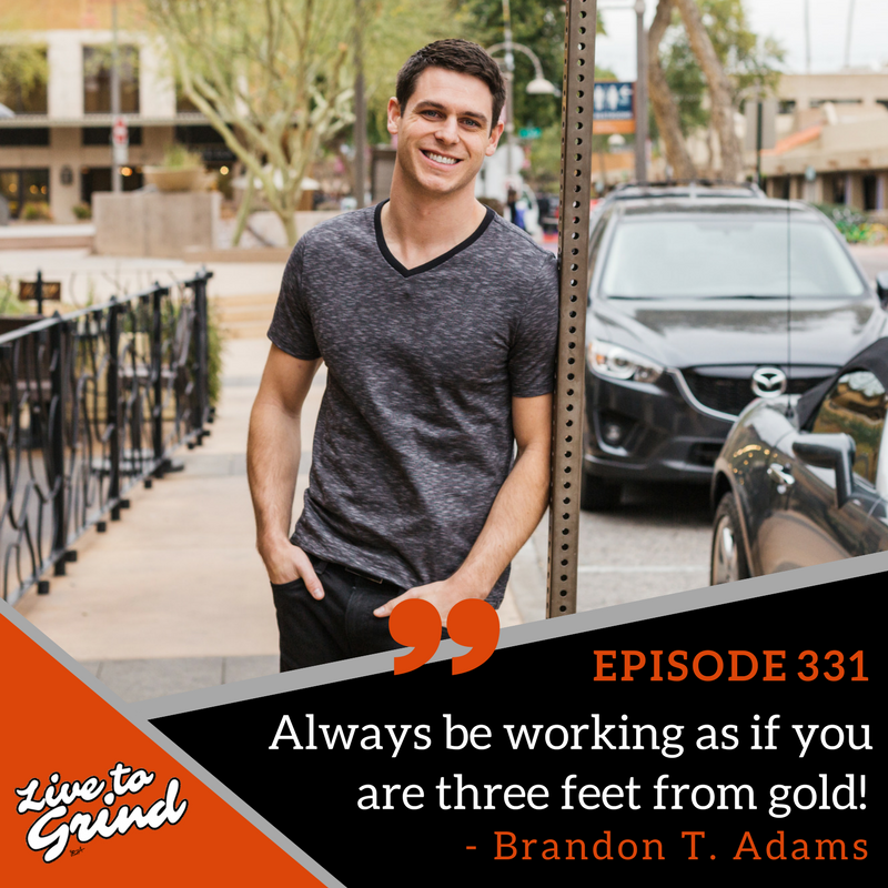 KeysToTheCrowd's tweet photo. “Always be working as if you are three feet from gold!” - Brandon T. Adams 

https://t.co/60o9dtpoMJ https://t.co/B9vC0v9Amu