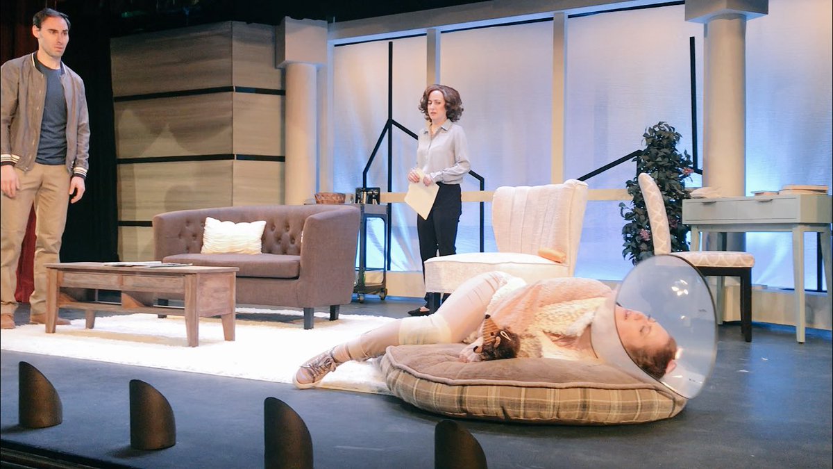 The hilarious SYLVIA opens tomorrow night. This is a Cone of Excitement, not shame.