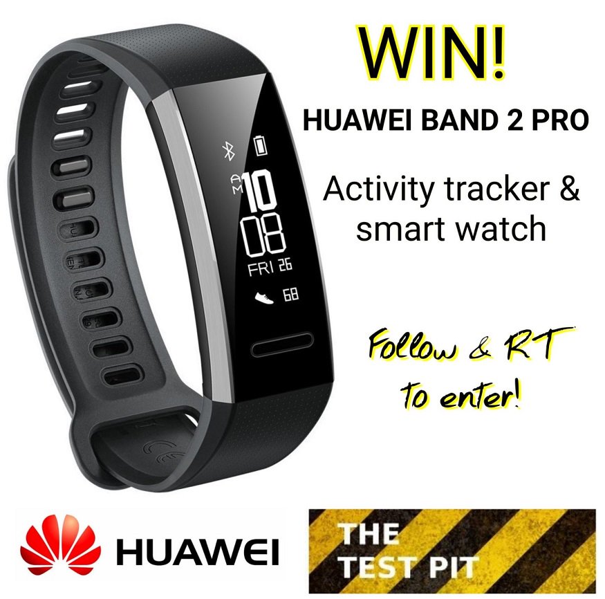 thetestpit's tweet photo. Our new #competition is to #win a @HuaweiMobileUK Band 2 Pro! Follow &amp; RT to enter. https://t.co/pnr80WFg4I #Giveaway https://t.co/ULZ7aXVhhj