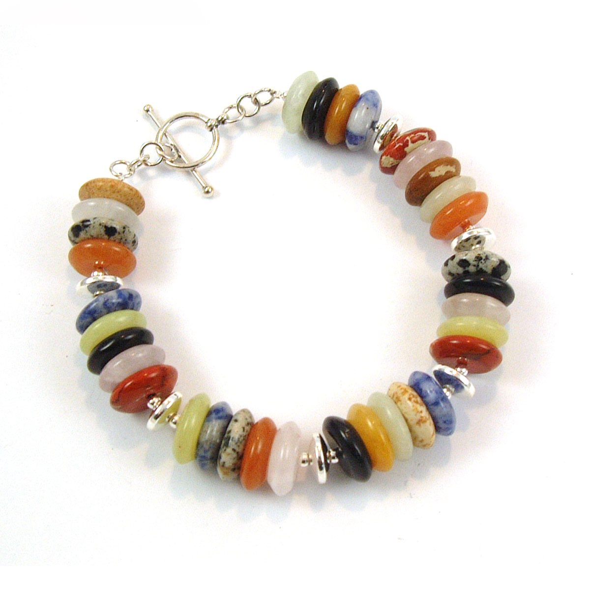 rohanna22's tweet photo. Multi Gemstone saucer bracelet with a Sterling silver clasp. Buy now at https://t.co/9wtk07Zpew
#handmadejewellery @AllOriginalEali https://t.co/VFDPC44x1E