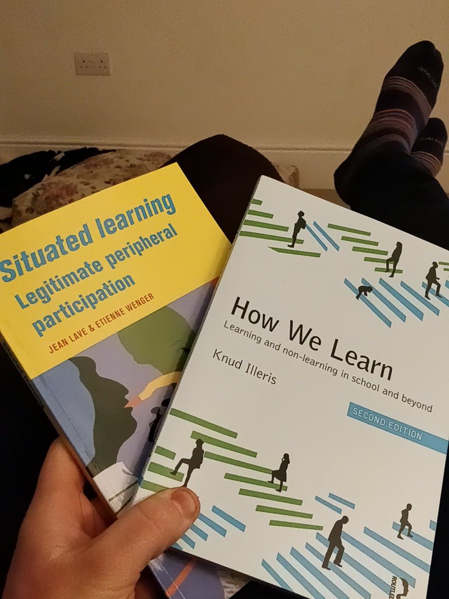 tfdavidson's tweet image. New reading has arrive! #situatedlearning #communitiesofpractice #phdlife